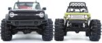 HOBBYSOUL RC 64mm Tall 1.0 Mud Slingers Tires Wheels, Soft Sticky 1.0 Tires Tyres & Metal 1.0 beadlock Wheels for RC Micro Rock Crawler 1/24 SCX24 FMS24 FCX24 1/18 TRX4M - Image 7