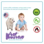 KidKusion Baby Proof Edge Cushion Protector | Made in USA | Foam Rubber Furniture and Fireplace Edge Guard Bumper | Black | 12 Ft | Tape Included - Image 5
