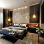 Modern Gold Pendant Light Brushed Brass Mid Century Chandelier Amber Glass Shades Adjustable Rods Farmhouse Ceiling Hanging Lighting Fixture Kitchen Island Dining Room Bedroom - Image 7