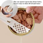 2 PCS Pet Food Can Spoon - Multifunctional Dog & Cat Food Scoop with Can Opener, Mini Spatula for Wet Food Feeding - Image 5