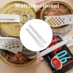 2 PCS Pet Food Can Spoon - Multifunctional Dog & Cat Food Scoop with Can Opener, Mini Spatula for Wet Food Feeding - Image 8