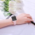 GEAK 3 Pack Compatible with Apple Watch Case 38mm,Soft HD High Sensitivity Screen Protector with TPU All Around Anti-Fall Protective Case Cover for iWatch Series 3/2/1 38mm Black/Clear/Rose Pink - Image 7