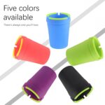 Smokeless Ashtray,Portable Car Ashtrays for Cup Holder Smell Proof,Multifunctional Ashtray with Lid Smell Proof for Ccar Truck SUV Keep Car Interior Accessories Tidy (Blue) - Image 5