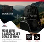 MODERN NEEDS Ready Pack 35L — Foldable Backpack for Travel | Lightweight, Water Resistant Hiking Daypack | Compact, Packable Backpack for Men & Women | Great for Camping & Daily Use - Image 6