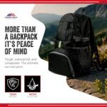MODERN NEEDS Ready Pack 35L — Foldable Backpack for Travel | Lightweight, Water Resistant Hiking Daypack | Compact, Packable Backpack for Men & Women | Great for Camping & Daily Use - Image 7