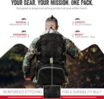 MODERN NEEDS Ready Pack 35L — Foldable Backpack for Travel | Lightweight, Water Resistant Hiking Daypack | Compact, Packable Backpack for Men & Women | Great for Camping & Daily Use - Image 8