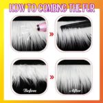 DIY Cat Mask Kit with Fur & Eye Mesh and Felt Sheet,DIY Cat Mask All-in-One to Paint, Blank White Mask for Cosplay Christmas - Image 6