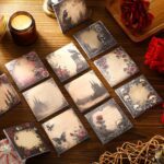 Handepo 12 Pack Gothic Sticky Notes Bulk Small to Do List Funny Cute Animals Notepad Supplies for Office School Gifts, 600 Sheets in Total - Image 4