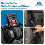 Integral Straps - Compatible with Chevrolet Silverado & GMC Sierra - (1500 2019+, 2500/3500 2020+) - Four Pack - Bed Mounted Retractable Tie Down - Image 4