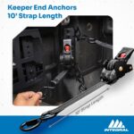 Integral Straps - Compatible with Chevrolet Silverado & GMC Sierra - (1500 2019+, 2500/3500 2020+) - Four Pack - Bed Mounted Retractable Tie Down - Image 5