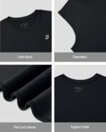 Roadbox Workout Sleeveless Shirts for Men Athletic Gym Basketball Quick Dry Muscle Tank Tops - Image 6