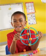 Learning Resources Geometric Shapes Building Set - 170 Pieces, Ages 5+ Math Learning Games for Kids, Early Math Skills, Back to School Activities, Classroom Games for Teachers - Image 4