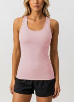 Women's Racerback Tank Tops | Ultra Soft & Stretch Spandex Sport Tanks | Multi Packs & Colors - Image 3
