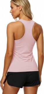 Women's Racerback Tank Tops | Ultra Soft & Stretch Spandex Sport Tanks | Multi Packs & Colors - Image 4