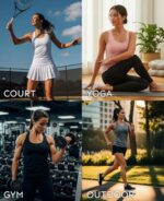 Women's Racerback Tank Tops | Ultra Soft & Stretch Spandex Sport Tanks | Multi Packs & Colors - Image 6