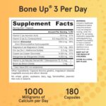 Jarrow Formulas BoneUp Three Per Day for Bone Density and Skeletal Nutrition, Includes Vitamin D3, K2 (as MK-7) and Calcium, 180 Capsules, 60 Day Supply - Image 7