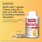 Jarrow Formulas BoneUp Three Per Day for Bone Density and Skeletal Nutrition, Includes Vitamin D3, K2 (as MK-7) and Calcium, 180 Capsules, 60 Day Supply - Image 8