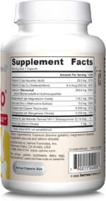 Jarrow Formulas BoneUp Three Per Day for Bone Density and Skeletal Nutrition, Includes Vitamin D3, K2 (as MK-7) and Calcium, 180 Capsules, 60 Day Supply - Image 10