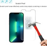 Ailun 2 Pack Screen Protector for iPhone 13 Pro Max [6.7 inch] Display 2021 with 2 Pack Tempered Glass Camera Lens Protector,[9H Hardness]-HD Case Friendly - Image 6