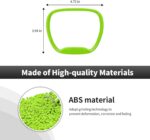 CheroCar Central Control Steering Button Frame Trim Car Interior Decoration Fit for Dodge Challenger Durango Charger 2015-2025 Interior Accessories,Light Green - Image 3