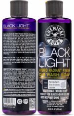 Chemical Guys Black Light Hybrid Radiant Finish Car Wash Soap and Superior Surface Cleanser 2 Pack (2 X 16 Fl. Oz.) - Gloss Enhancing pH Balanced Formula for Maximum Shine - Image 10