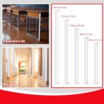 Clear Self Adhesive Wall Corner Protector Walls Edge Protector Wall Corner Guard Easy to Install Furniture Edge Safety Bumpers Cover Pointed Furniture for Baby (10 Pcs,39.37'' X 1.18'') - Image 3