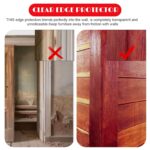 Clear Self Adhesive Wall Corner Protector Walls Edge Protector Wall Corner Guard Easy to Install Furniture Edge Safety Bumpers Cover Pointed Furniture for Baby (10 Pcs,39.37'' X 1.18'') - Image 8