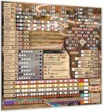 Renegade Games: Hadrian’s Wall & The Anarchy - Dry Erase Boards - 4 Double-Side Reusable Boards, Strategy Euro Game Accessory Pack, Garphill Games - Image 5