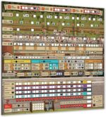 Renegade Games: Hadrian’s Wall & The Anarchy - Dry Erase Boards - 4 Double-Side Reusable Boards, Strategy Euro Game Accessory Pack, Garphill Games - Image 6