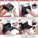 Self Inking Approved and Denied Stamps Set Office Self Inking Approved Denied by Stamp with Date for Business Supplies Approved Stamp Denied Stamps with Date and Signature - Image 4