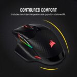 Corsair Dark CORE RGB PRO SE Wireless FPS/MOBA Gaming Mouse with Qi Charging – 18,000 DPI – 8 Programmable Buttons – Sub-1ms Wireless – iCUE Compatible – PC, Mac, PS5, PS4, Xbox – Black - Image 7