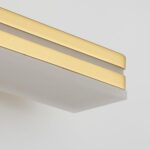 SineRise 16-Inch LED Modern Bathroom Vanity Light Bar, Gold Modern Acrylic Bathroom Wall Lighting Fixtures Over Mirror (Cool White 6000K) - Image 8