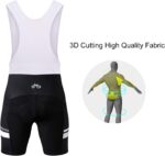 INBIKE Cycling Jersey Mens Set Reflective Breathable Biking Outfit Quick-Dry Bib Bicycle Jersey with 3D Padded Shorts - Image 6