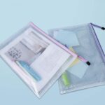 SenseYo 10 Pcs Waterproof A4 Mesh Zipper Pouch Bags for Office Supplies, Home Organization, Travel Storage (10 Colors) - Image 10