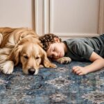 Runner Rugs for Hallway: 2x10 Vintage Dark Blue Washable Long Carpet for Kitchen Laundry Entryway Bathroom Bedroom Living Room - Non-Slip Navy Oriental Boho - Image 8