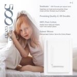 Mayfair Linen 100% Egyptian Cotton 2 Pack Full Sheet Set - Luxury 500 Thread Count Cotton Sheets Full Size (8 PC, Silver Grey), Soft, Cooling, Sateen Weave, 16" Deep Pocket Hotel Quality Bed Sheet Set - Image 6