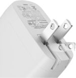Amazon Basics 65W One-Port GaN USB-C Wall Charger with Power Delivery PD, Foldable Plug, for Laptops, Tablets & Phones, White - Image 4