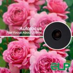 ELP 16MP Autofocus USB Camera with Metal Case - Mini UVC USB2.0 4K Webcam with 68 No Distortion Lens IMX298 Sensor for PC & Home Surveillance - Image 3