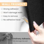Large Cork Bulletin Board Alternative 48"x36", 12 Pack Felt CorkBoard Tiles for Office Wall with 80 Pushpins, Wall-Friendly Pin Board Notice Boards for Home Office School (Tan, 48x36 inch) - Image 6