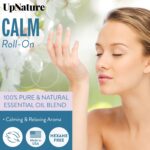 UpNature Calm Essential Oil Roll On - Stocking Stuffers for Teen Girls and Women - 100% Natural Stress Relief Aromatherapy Blend - Relaxation Self Care Gifts for Women - Image 3