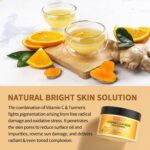 SHVYOG Vitamin C Face Mask with Kaolin Clay and Turmeric for Dark Spots, Dull Skin, Skincare Facial Mask for Controlling Oil and Refining Pores 5.29 Oz - Image 7