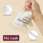 Momcozy Easy Pour Breastmilk Storage Bag, 8Oz, Temp-Sensing Color Change, 60 Count Milk Bag with Self Standing for Breastfeeding, No Leak Presterilized for Freezer, Recyclable & BPA Free - Image 6