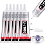 6 PCS 50ml B7000 Glue Clear with Precision Tip, Rhinestone Glue for Nail, Craft Glues, Jewelry Glues, Jewelry Making, Nail Art, DIY, Makeup, Shoes - Image 2