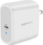 Amazon Basics 65W One-Port GaN USB-C Wall Charger with Power Delivery PD, Foldable Plug, for Laptops, Tablets & Phones, White - Image 2