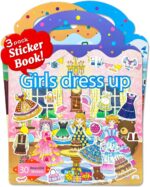Benresive Reusable Sticker Book for Toddlers 2-4 Years, 3 Sets Travel Stickers for Kids, Waterproof Sticker Books for Toddlers 1-3, Crafts Activities for Todddlers 1-3 2-4 3-5 - Image 2