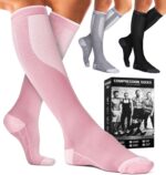 Compression Socks for Women & Men (3 pairs) - Best Support for Nurses, Running, Hiking, Recovery & Flight Socks - Image 2