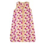 DaysU Micro Fleece Baby Sleep Sack 1.0 TOG, Baby Wearable Blanket 0-6 Months Sleeveless with 2-Way Zipper, Sleeping Bag for Baby Girls, 1 Pack, Flower - Image 2