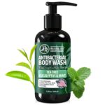 Derma-Nu Therapeutic Antibacterial Soap & Tea Tree Body Wash – For Jock Itch, Athlete’s Foot, Eczema & Back Acne –For Men and Women Safe for All Skin Types – 12 oz - Image 2