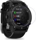 Disscool Tempered Glass Screen Film Protector Compatible with Garmin Descent G2, 0.33mm Protector Full Coverage HD Clear Anti Scratch Smart Watch Accessory - Image 2