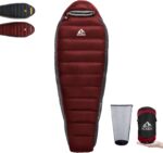 Down Sleeping Bag for Adults Cold Weather Ultralight & Compact 680FP Backpacking Sleeping Bag for Camping, Hiking, Mountaineering - Image 2